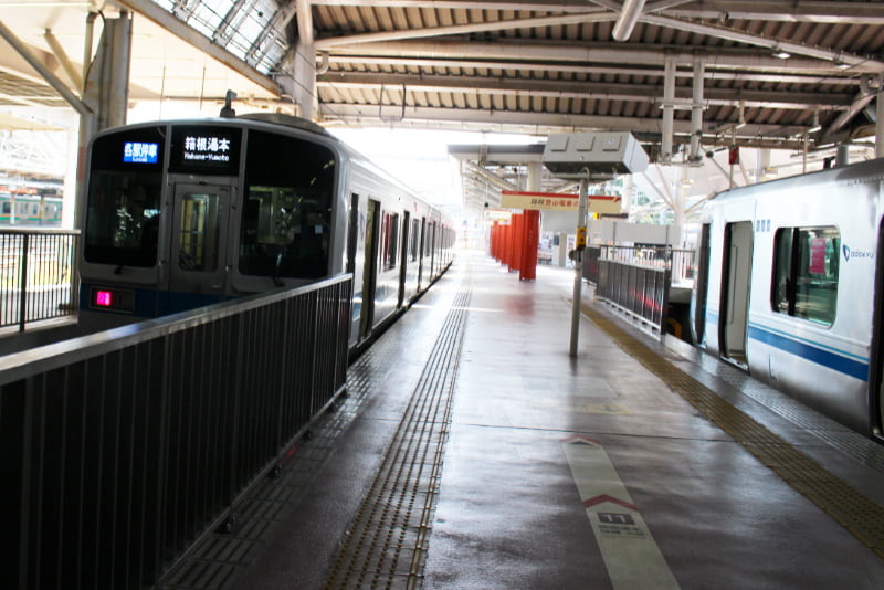 小田急線小田原駅ホーム