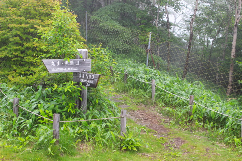 丸山ハイキングコース