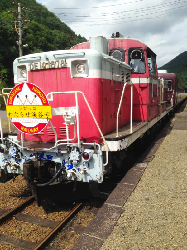 トロッコわたらせ渓谷号