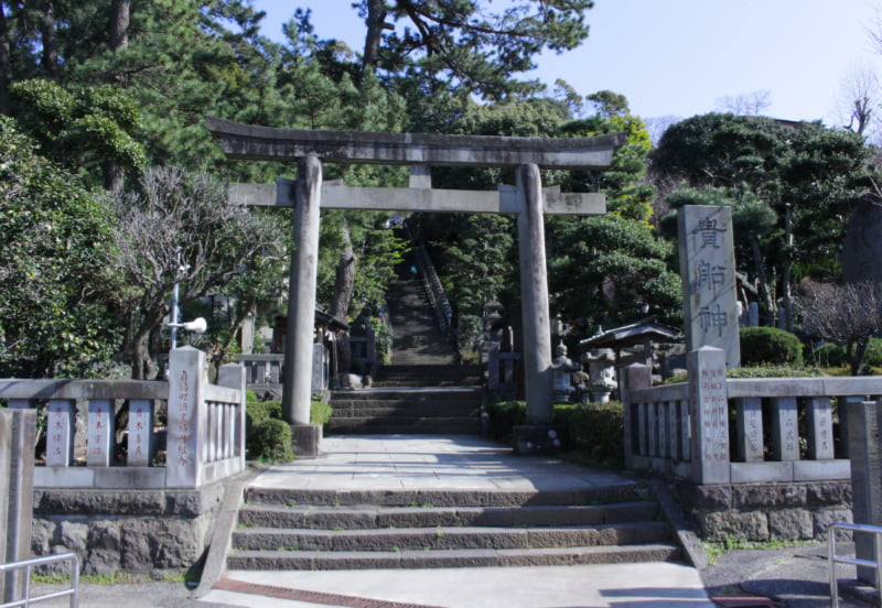 貴船神社の鳥居