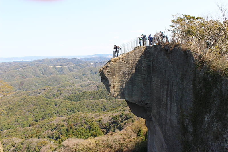 鋸山　地獄のぞき