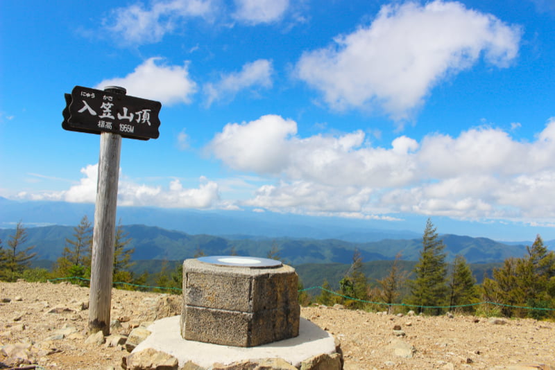 入笠山山頂