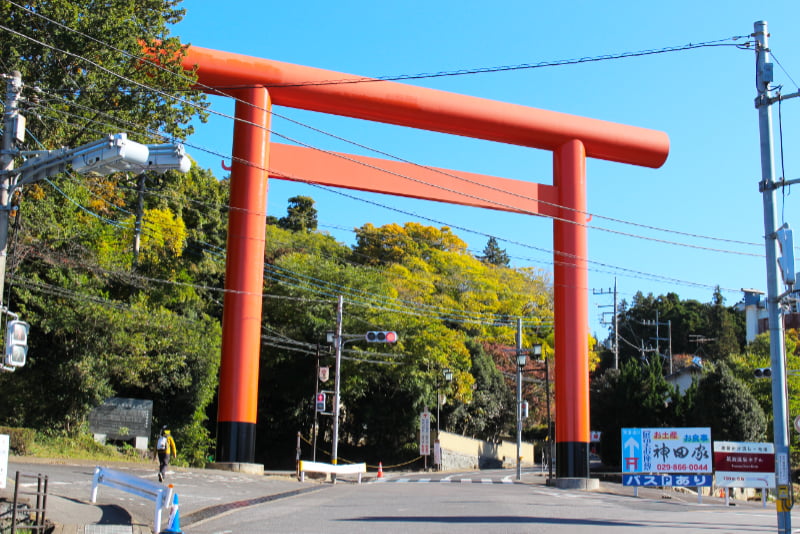 筑波山神社の大鳥居