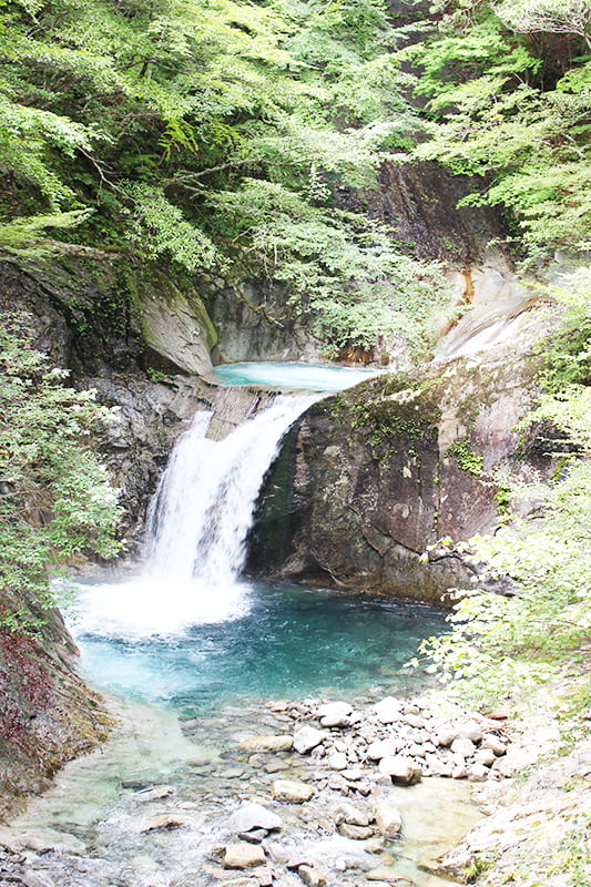 西沢渓谷・竜神の滝