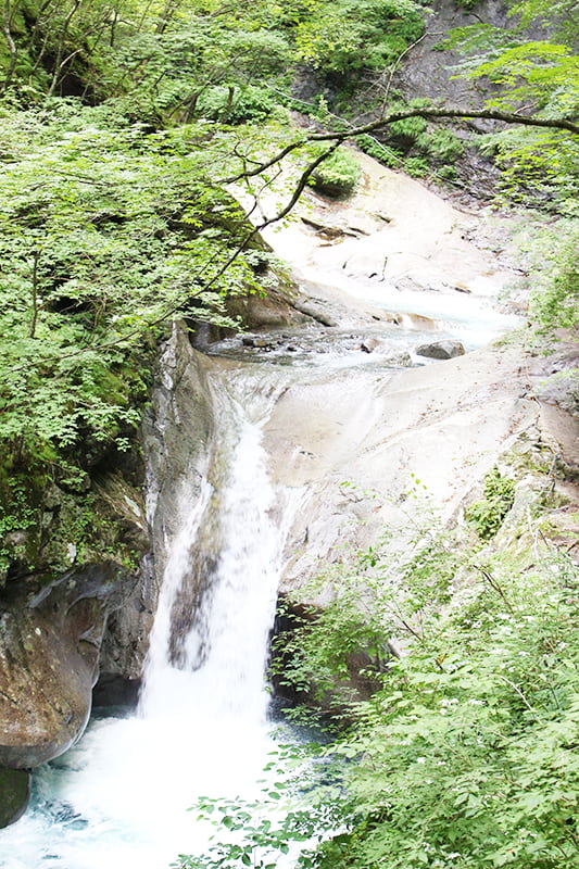 西沢渓谷・貞泉の滝