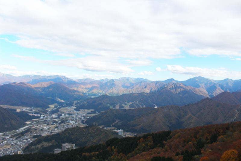 大峰山展望台（大峰山山頂）からの眺望