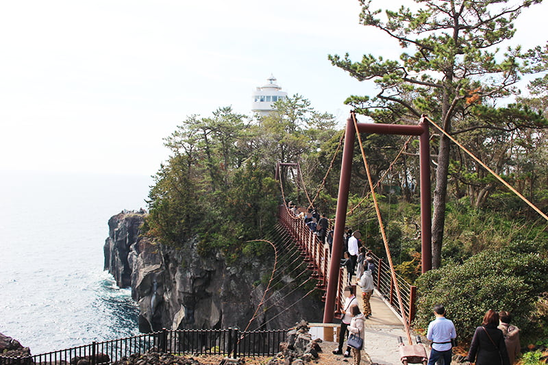 城ヶ崎海岸　門脇吊橋