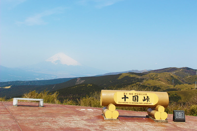 十国峠頂上